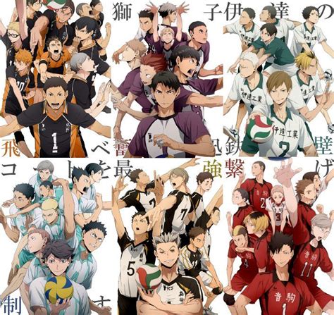 Haikyuu Wallpaper Computer All Teams Santinime