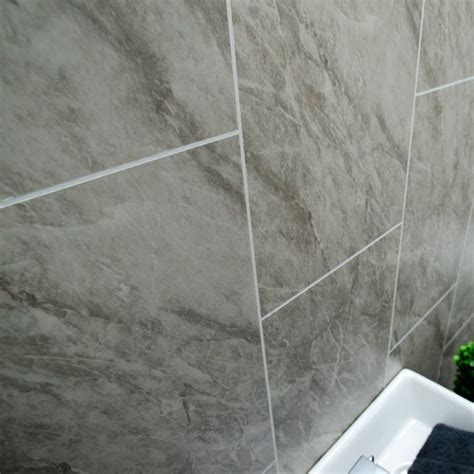 Buy Grey Panels Splashbacks Grey Cladding Pvc For Bathroom Shower