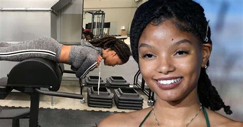 halle bailey s training requirements to play ariel in the little mermaid were anything but ordinary