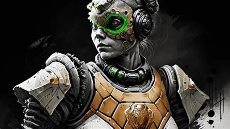 Forward Facing Portrait Of Female Turtle Roboti War OpenArt