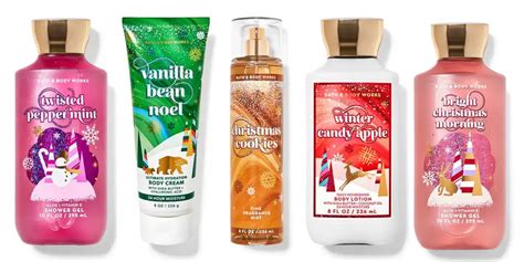 Bath And Body Works Christmas Scents Body Fragrances The Perfume Girl