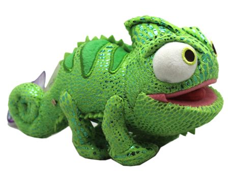 Tangled Pascal The Chameleon Green Shimmering Kids Stuffed Toy 4in