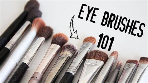 Best Eye Makeup Brushes How To Guide Youtube
