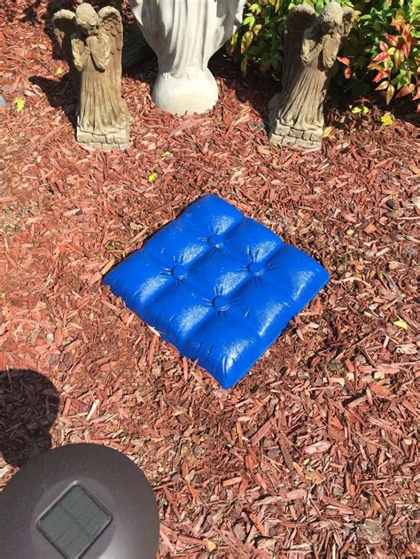 Santa fe stepping stones are available in standard light tan finish as shown. Concrete Pillow Stepping Stone Mold | Stepping stone molds ...