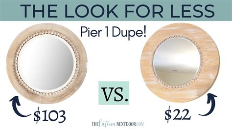 Look For Less Challenge June 2020 Pier 1 Dupe High End Decor On A