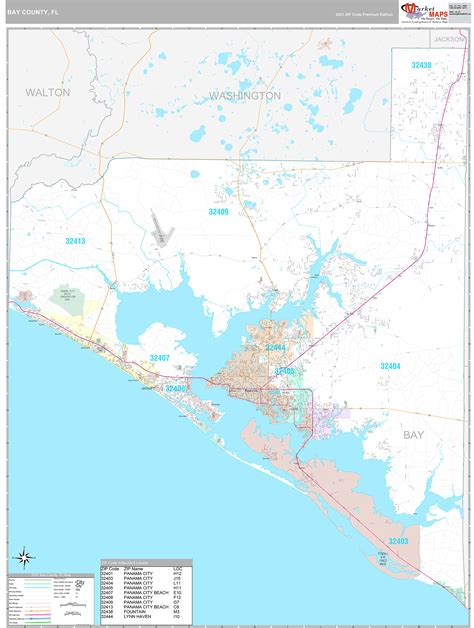 Bay Area County Map