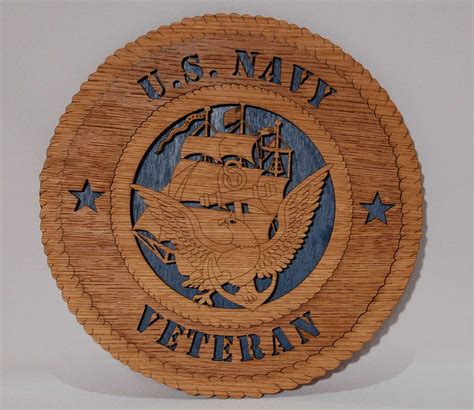 Us Navy Veteran Wall Plaquetribute 2495 Via Etsy Navy Veteran