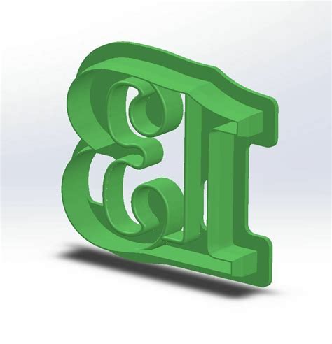 Free Stl File N13 Cookie Cutter・3d Printing Model To Download・cults