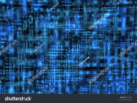 Cool Blue High Tech Background Stock Photo 4616047
