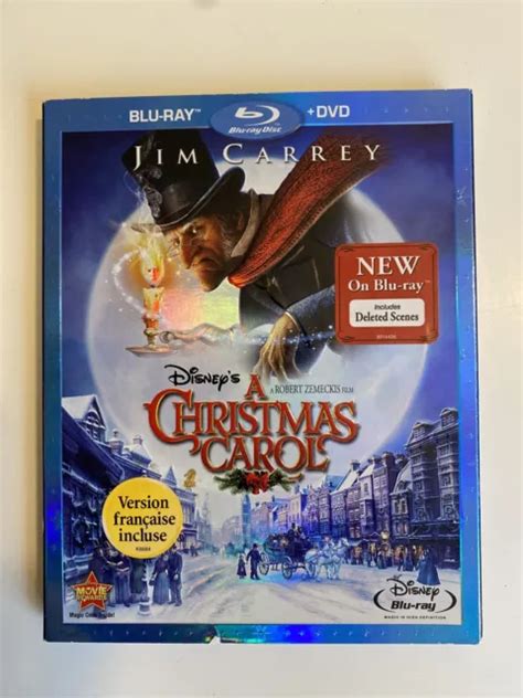 Disneys A Christmas Carol Blu Raydvd 2010 2 Disc Set 738 Picclick