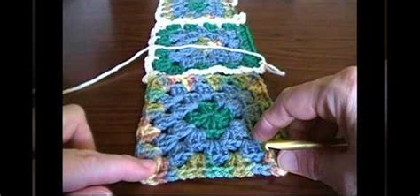 Learn how to join your knitting in the rounds to knit hats. How to Join crocheted granny squares using a five chain ...