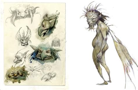 The Secret Sketchbooks Of Brian Froud ~ Profusely Illustrated
