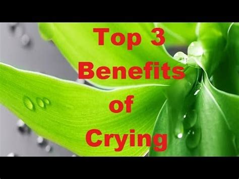 Crying Top Benefits Of Crying Youtube