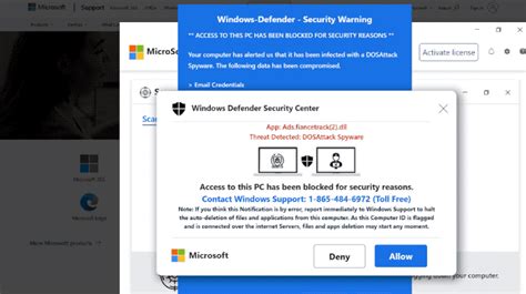 Scam Of The Month Windows Defender Pop Ups Office Of Information