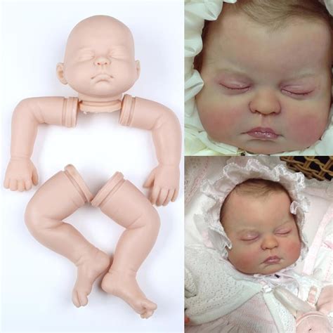 Wholesale Real Touch Silicone Vinyl Reborn Prototype Doll Kit Unpinated