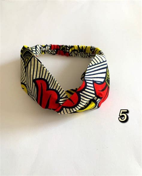 African Print Headbandankara Headbandtwist Headband Woman Etsy