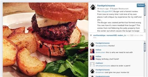 The Chef Who Instagrams Honest Criticisms Of His Own Restaurants