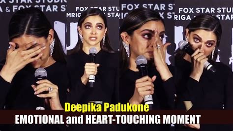 Deepika Padukone Gets Emotional And Tears In Her Eyes At Trailer Launch