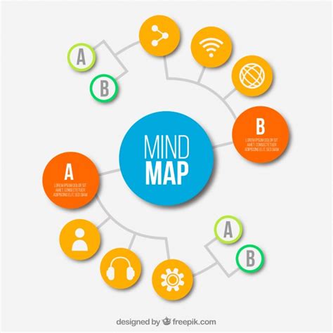 Mind Map Icon At Vectorified Com Collection Of Mind Map Icon Free For Personal Use
