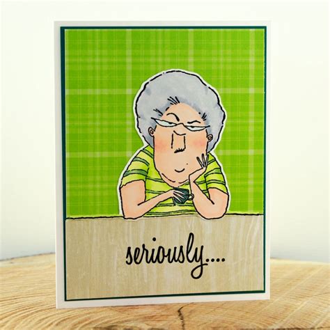 Handmade Happy Birthday Card Seniors Birthday Card Funny Etsy