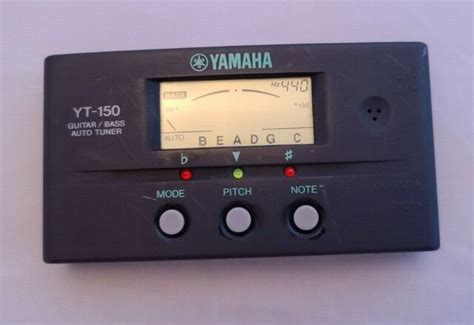 Yamaha Yt150 Guitar Bass Auto Tuner For Sale Online Ebay