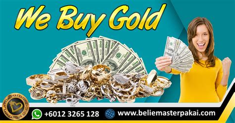 Kami bayar anda tunai tinggi untuk 。emas lama 。 tel: How to Sell Gold Jewellery for Cash TAMAN SUNGAI BESI ...