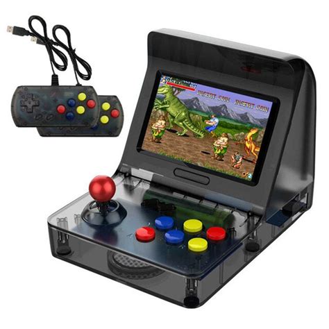 Handheld Gamer Player Handheld Retro Arcade Video Game Console Built In