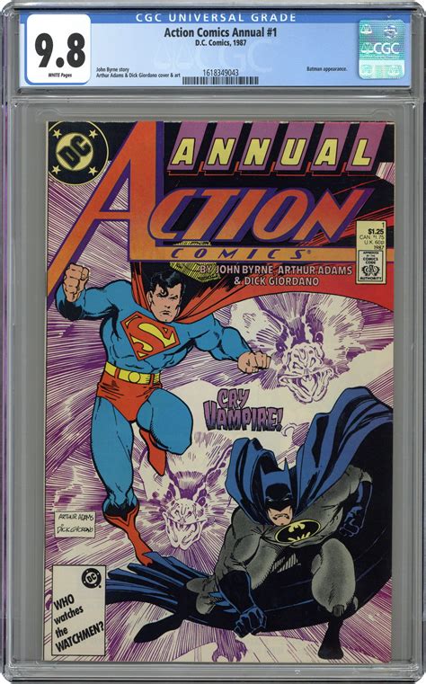 Action Comics 1938 Dc Annual 1 Cgc 98