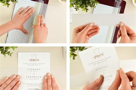 diy vellum wedding invitations jenniemarieweddings