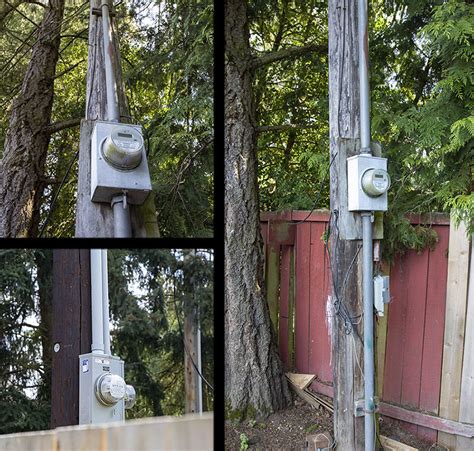 Meter Poles Snohomish County Pud