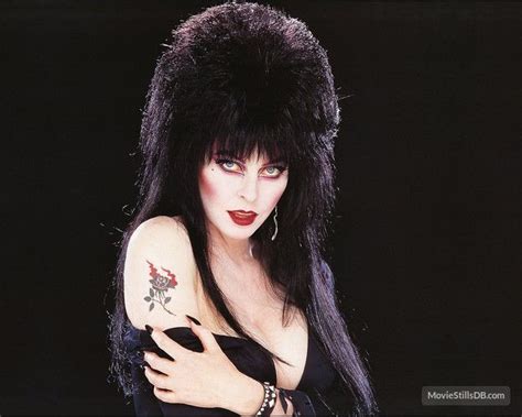 Elvira Mistress Of The Dark Promo Shot Of Cassandra Peterson