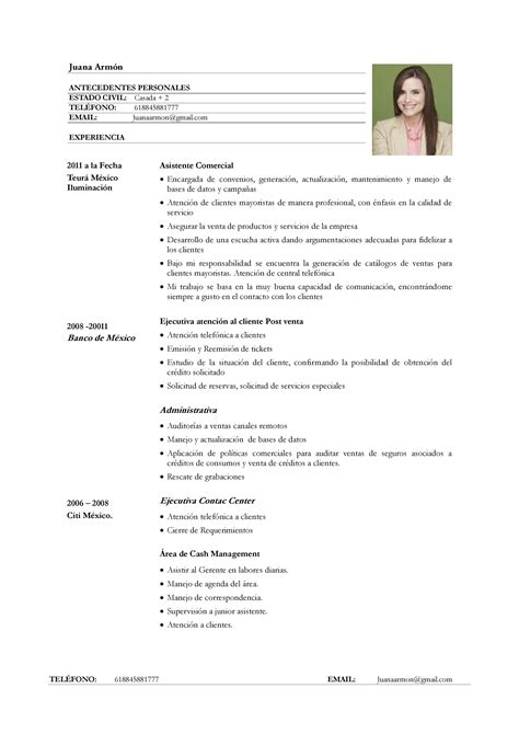 Modelo De Curriculum Vitae 2020 Argentina