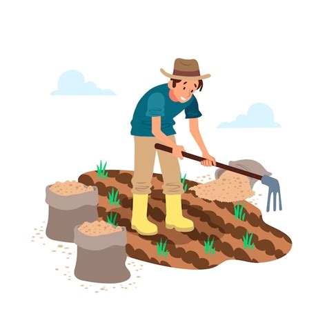 Vectores E Ilustraciones De Cosecha Agricultura Para Descargar Gratis