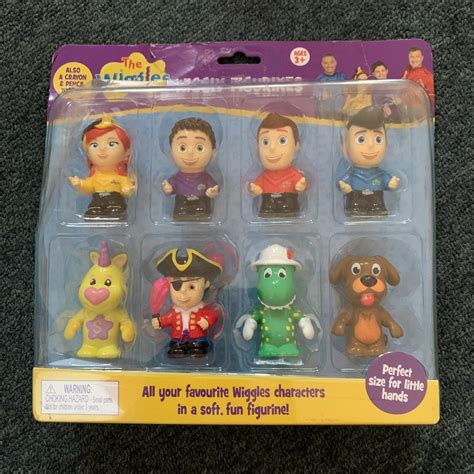 The Wiggles Wiggly Figures 8 Figures Retro Unit