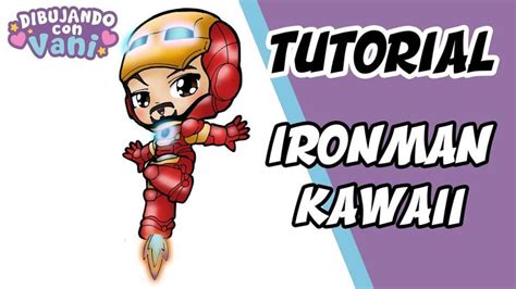 Como Dibujar A Ironman Kawaii Dibujos Faciles Dibujos Kawaii