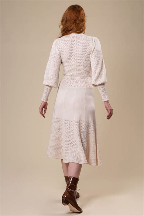 The Romantic Lace Dress Ivory Emmy Design