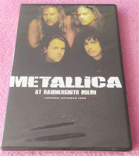 Dvd Metallica At Hammersmith Odeon London 1988 Rarita Bazar