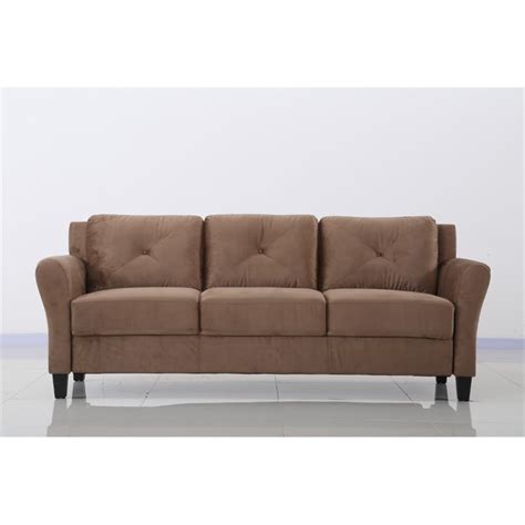 LifeStyle Solutions Norwalk Sofa in Brown - CCHRFKS3M26BRRA