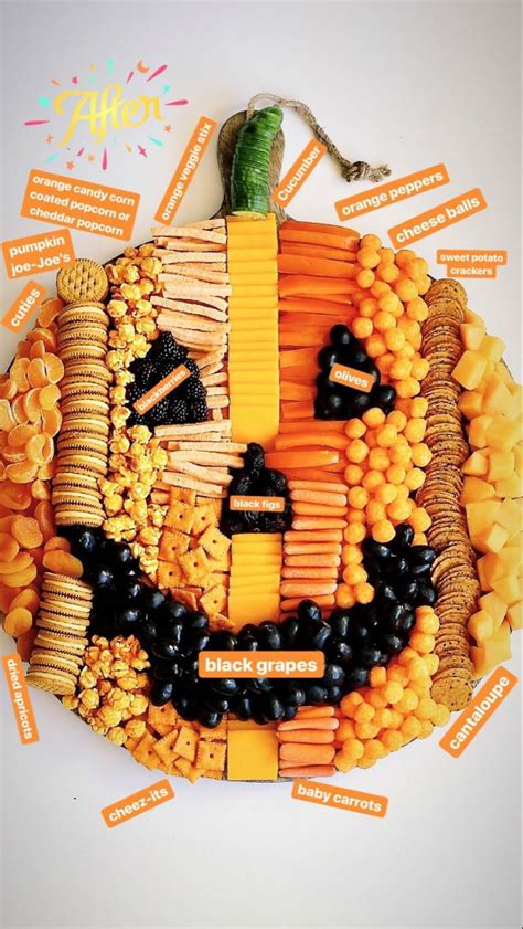 Pumpkin Snack Board | The BakerMama | Halloween food for party, Pumpkin