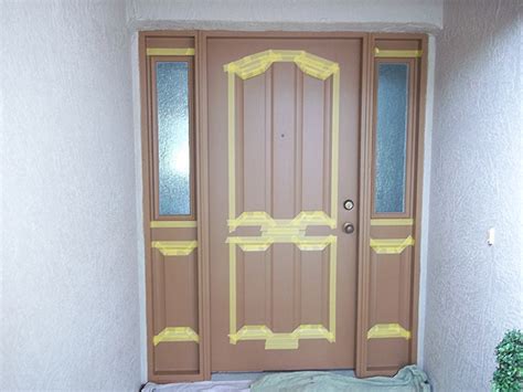 If you are painting both faces (the front and back of the door) two different colors, always match the paint color of hinged edge to the closing face of the door. Everything I Create - Paint Garage Doors To Look Like Wood ...