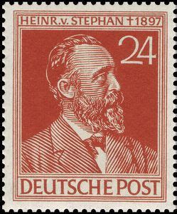 1.1 surface parcels (kg) 31,5 1.2 air (or priority) parcels (kg) 31,5. Briefmarke: Heinrich von Stephan (Deutschland (Besatzungszonen 1945-1949)) (Amerikanische ...