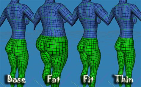 Hot Sims 4 Body Mesh Mod