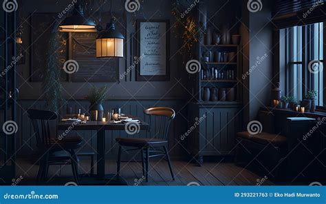Relaxation In A Cup The Coziest Cafe Retreat Stock Illustration