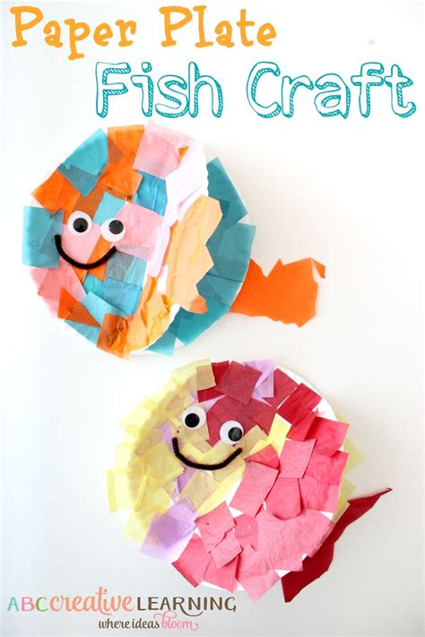 Paper Plate Fish Craft For Kids Simply Today Life