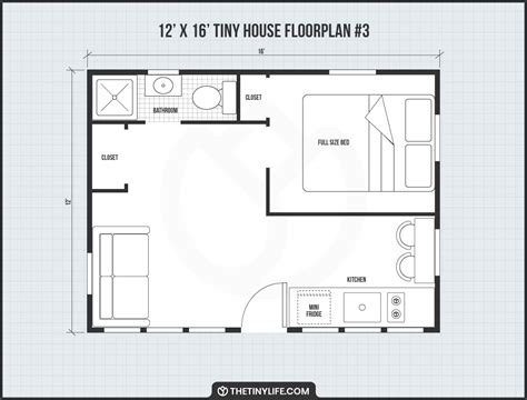 12 X 16 Tiny Home Designs Floorplans Costs And More The Tiny Life