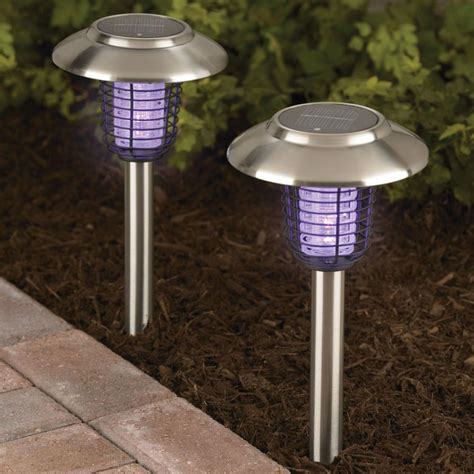 The Solar Insect Zappers Rustic Outdoor Lighting Outdoor Lighting