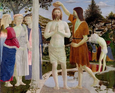 Il Battesimo Di Cristo Di Piero Della Francesca Arte Svelata