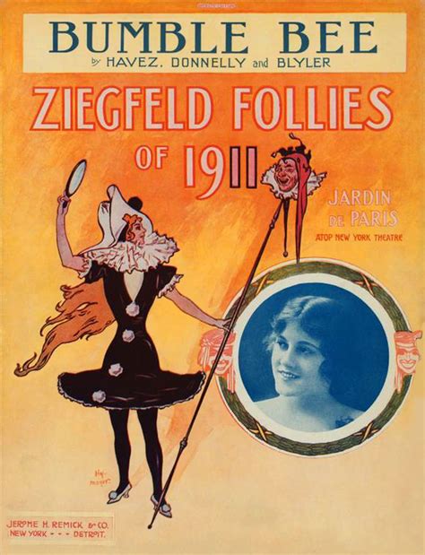 Ziegfeld Follies Of 1911 Fanny Brice Bert Williams The Dolly Sisters