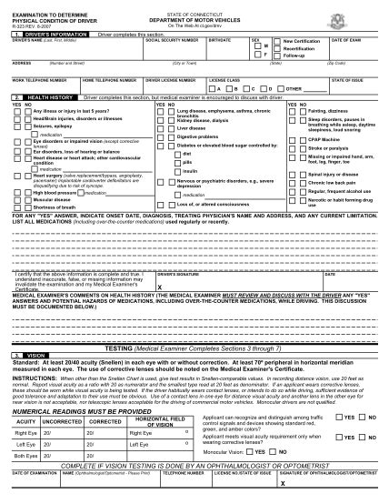 22 Dot Physical Form Page 2 Free To Edit Download And Print Cocodoc