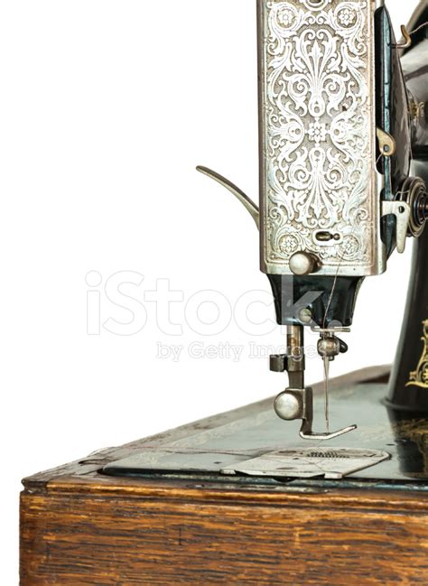 Vintage Ornate Sewing Machine Stock Photo Royalty Free Freeimages